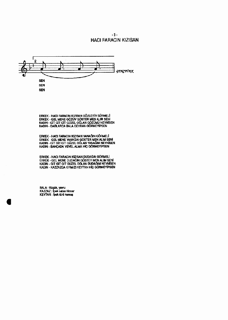 HACI FARACIN KIZISAN