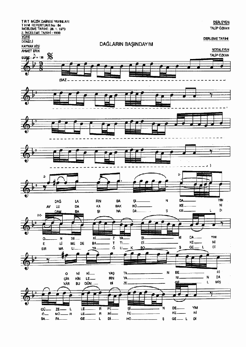 DAĞLARIN BAŞINDAYIM