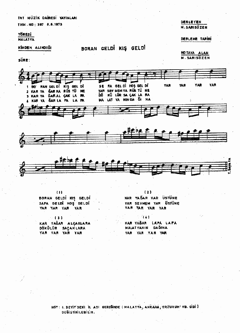 BORAN GELDİ KIŞ GELDİ