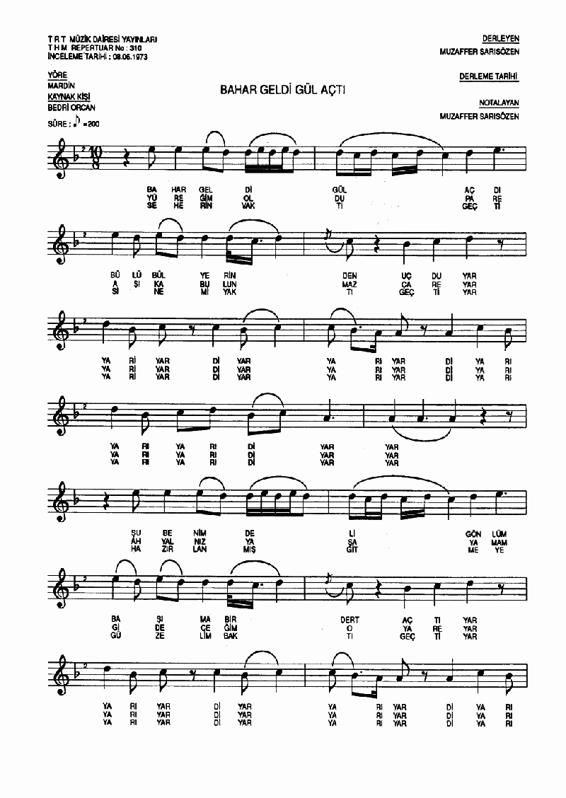 BAHAR GELDİ GÜL AÇTI