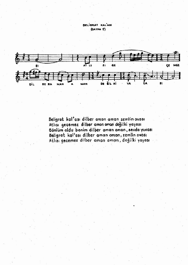 BELGRAT KAL'ASI ZEMLİN OVASI