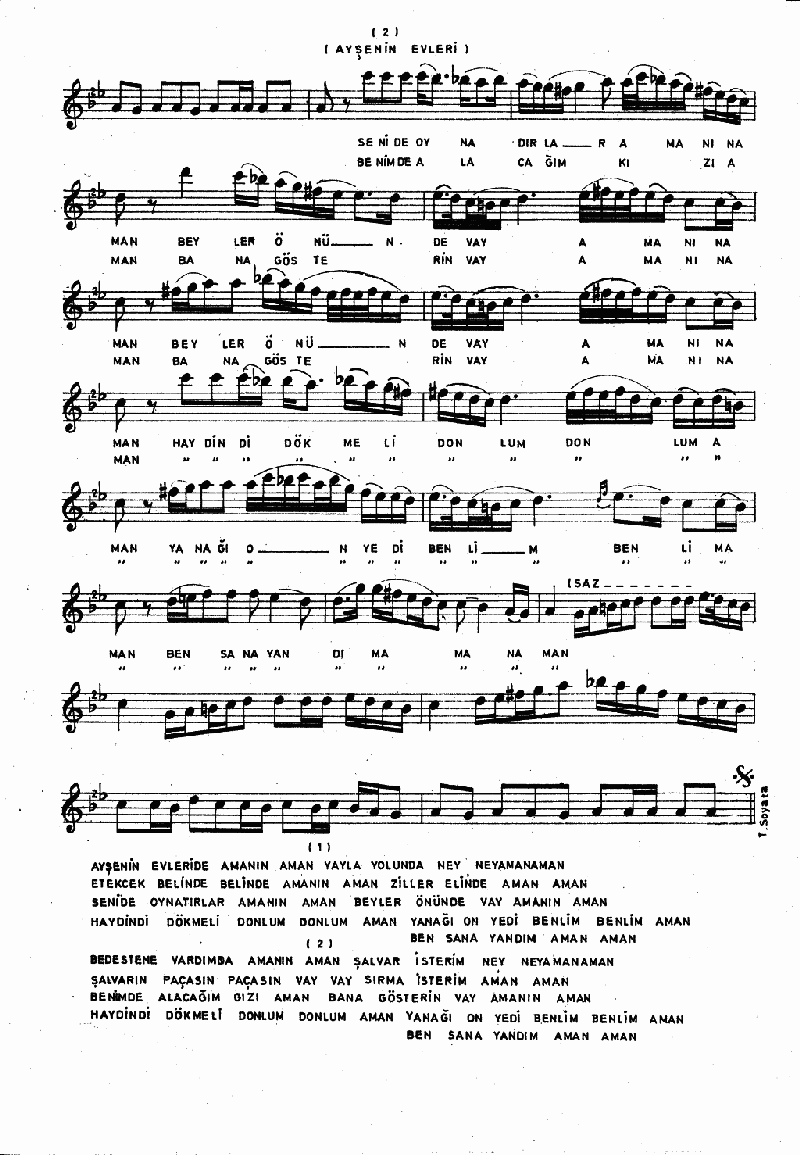 AYŞE'NİN EVLERİ YAYLA YOLUNDA