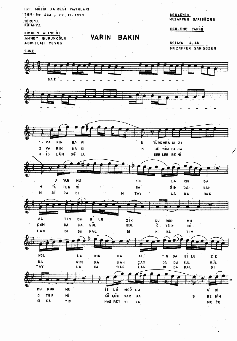 VARIN BAKIN TÜRKMEN KIZI UYUR MU