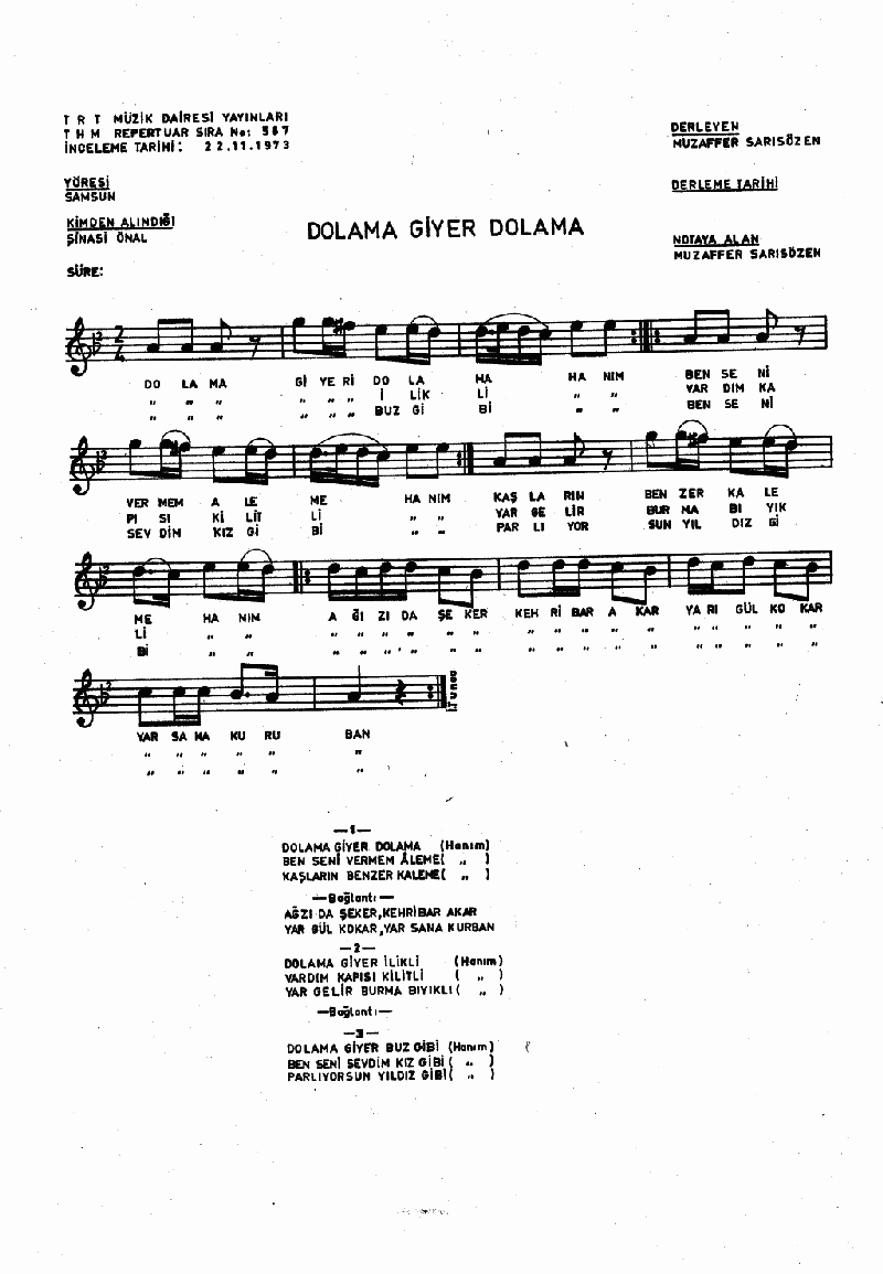 DOLAMA GİYER DOLAMA