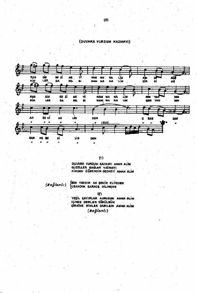 DUVARA VURDUM KAZMAYI