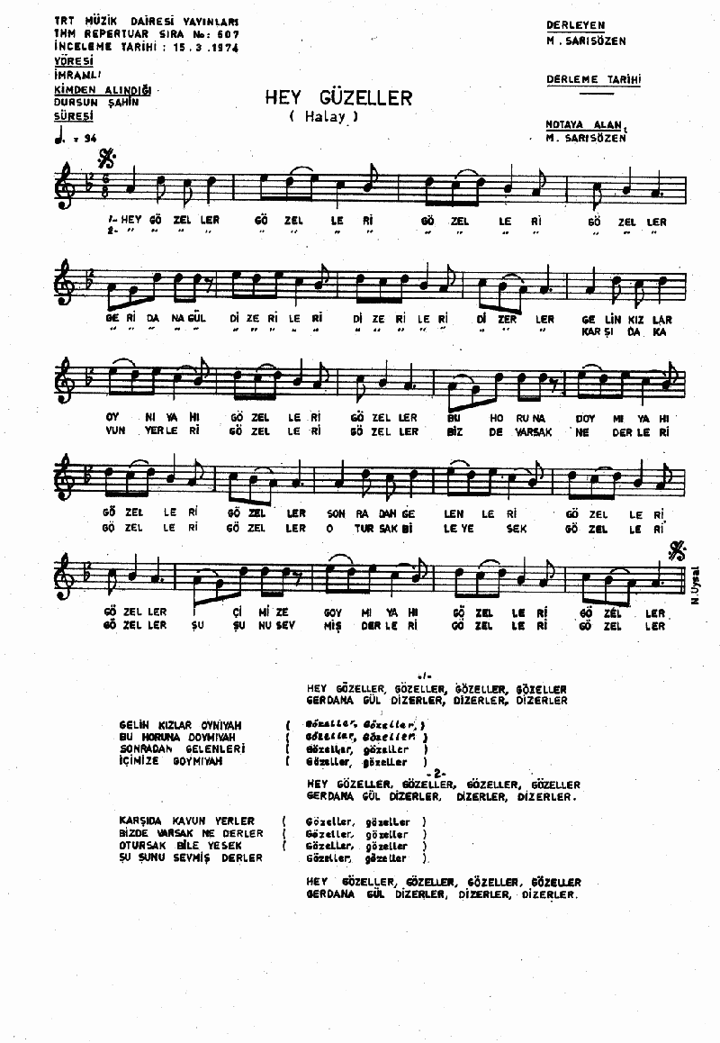 HEY GÜZELLER GÜZELLER