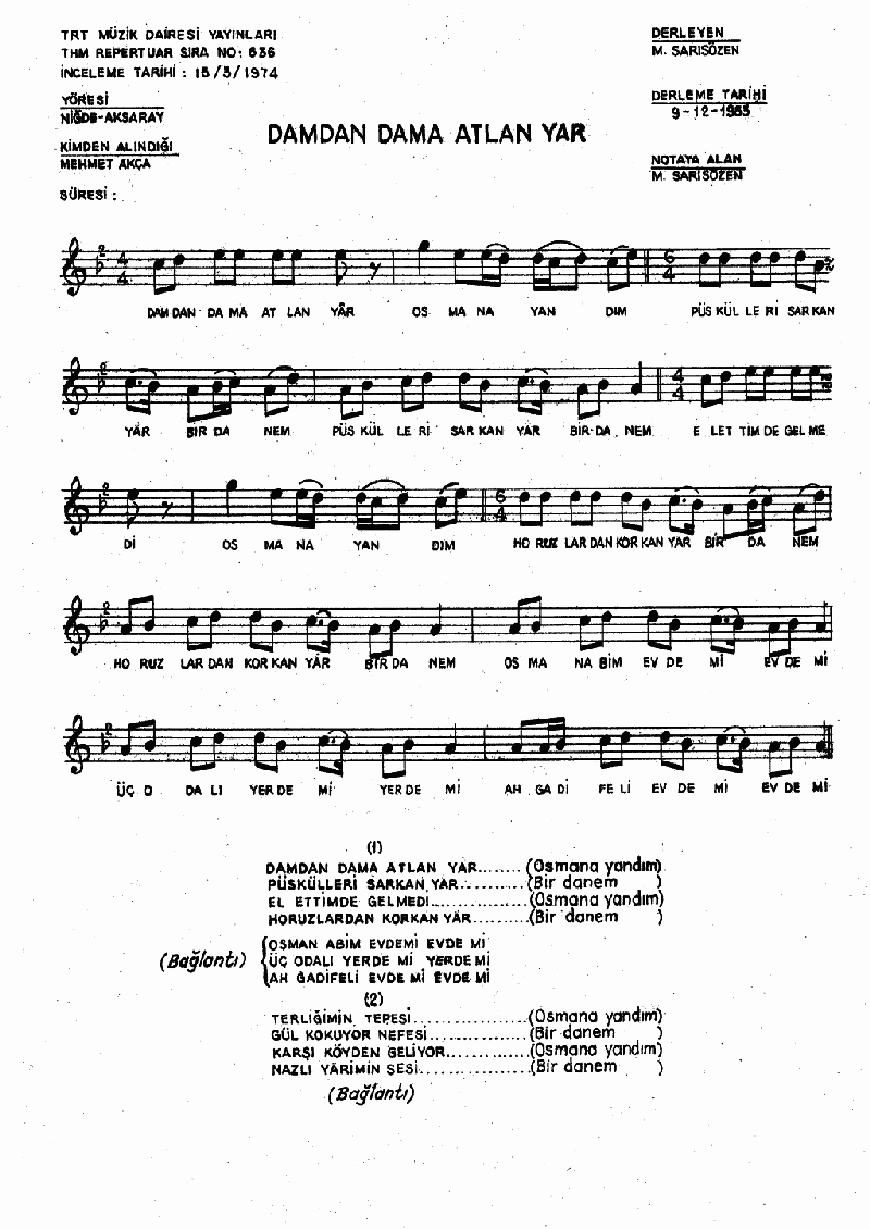 DAMDAN DAMA ATLAN YAR