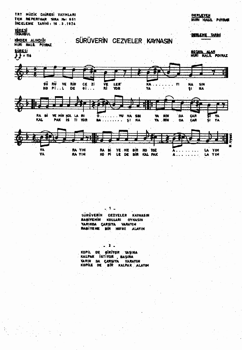 SÜRÜVERİN CEZVELER KAYNASIN