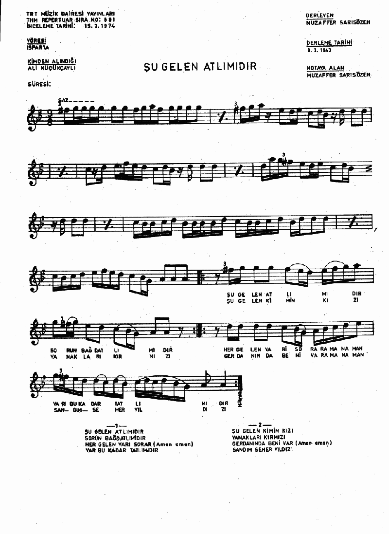 ŞU GELEN ATLI MIDIR