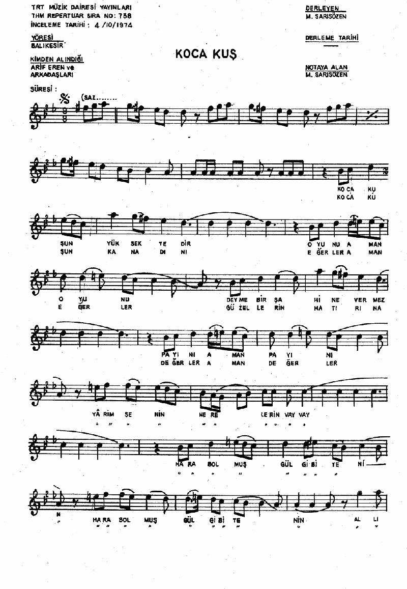 KOCAKUŞUN YÜKSEKTEDİR OYUNU