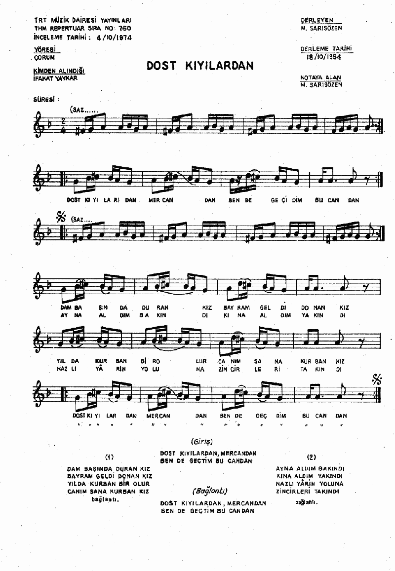 DOST KIYILARDAN MERCANDAN