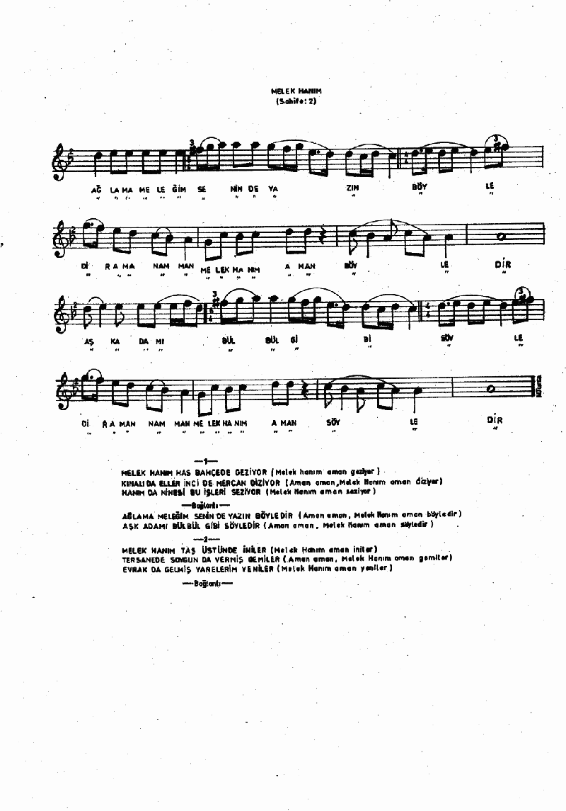 MELEK HANIM HAS BAHÇEDE GEZİYOR