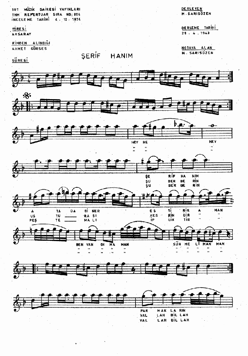 ŞERİF HANIM ATA DA BİNER ESTİRİR