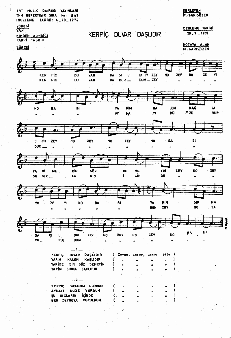 KERPİÇ DUVAR DAŞLIDIR