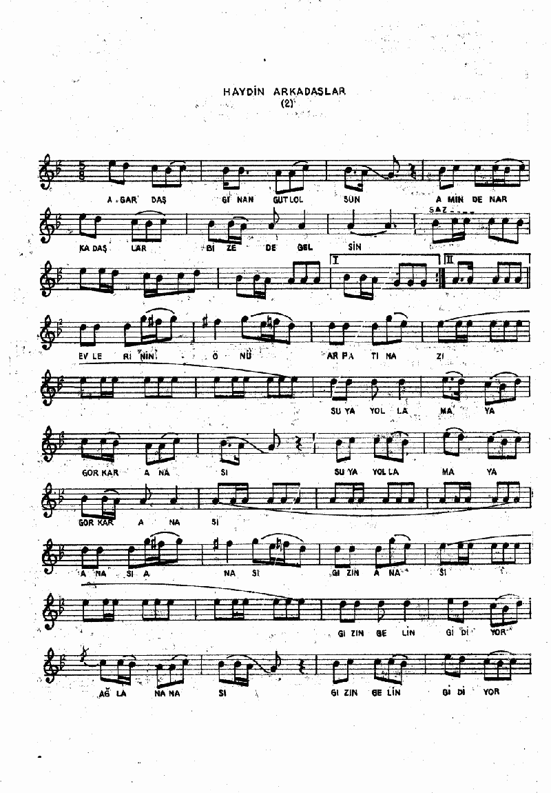 HAYDİN ARKADAŞLAR KINA YAKALIM