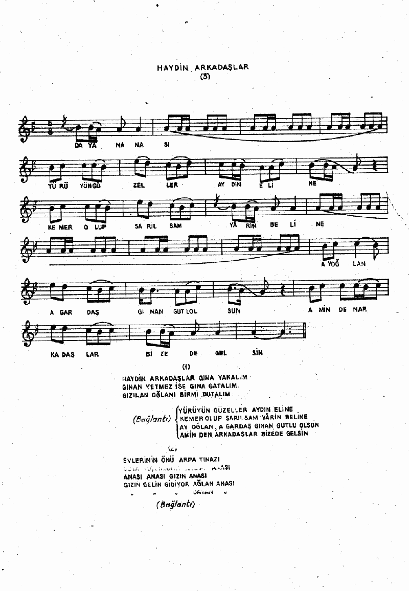 HAYDİN ARKADAŞLAR KINA YAKALIM