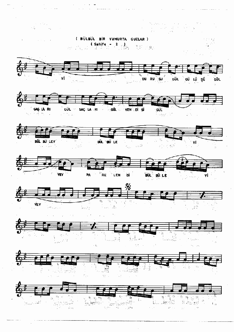 BÜLBÜL BİR YUMURTA GUZLAR