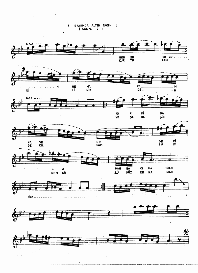 BAŞIMDA ALTIN TACIM