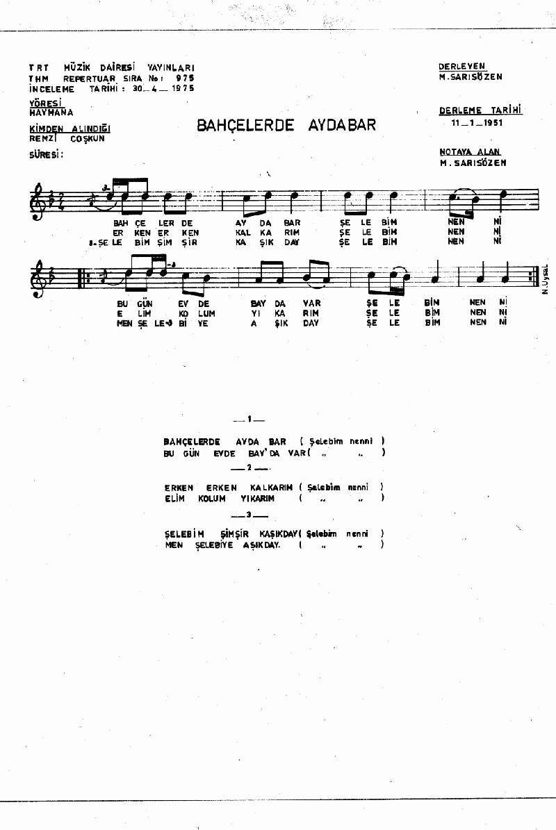 BAHÇELERDE AY DA BAR