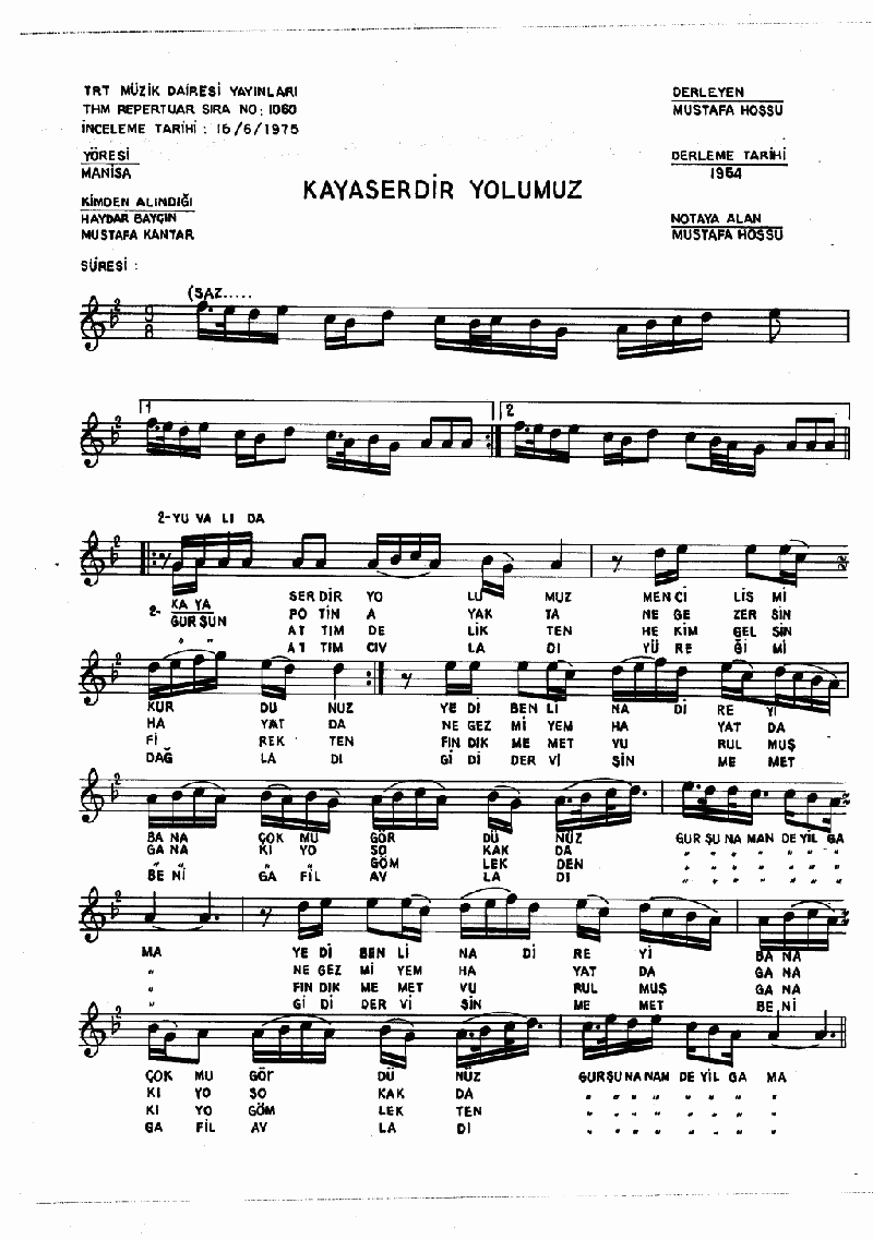 KAYASER'DİR YOLUMUZ