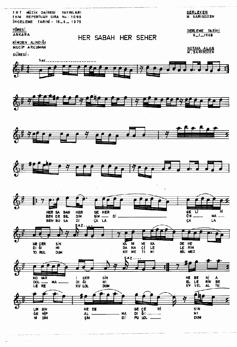 HER SABAH HER SEHER GELİR GEÇERSİN