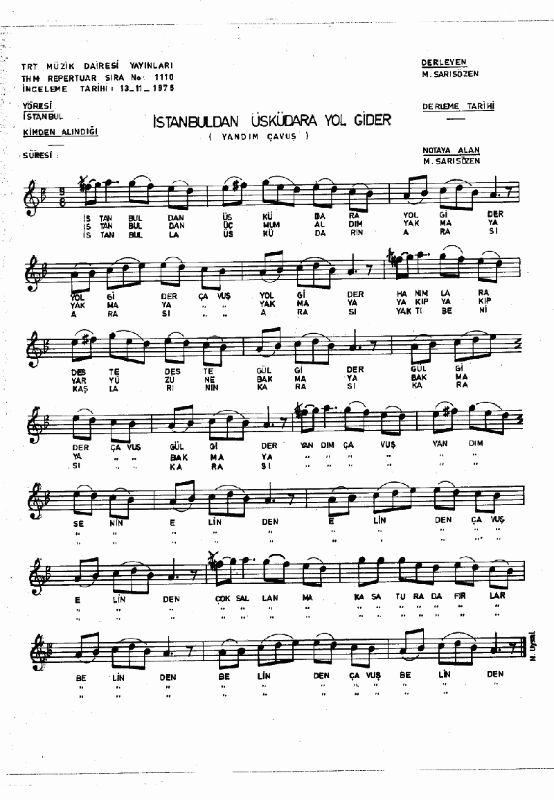 İSTANBUL'DAN ÜSKÜDAR'A YOL GİDER