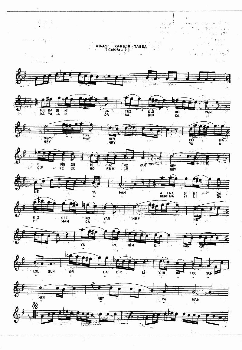 KINASI KARILIR TASTA