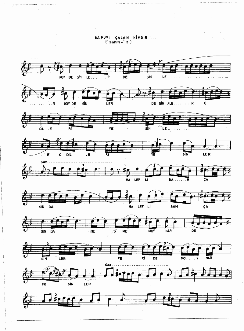 KAPUYU ÇALAN KİMDİR