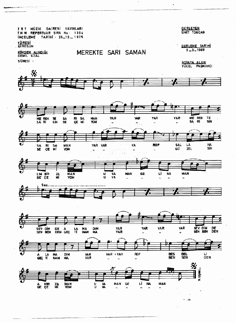 MEREKTE SARI SAMAN - III