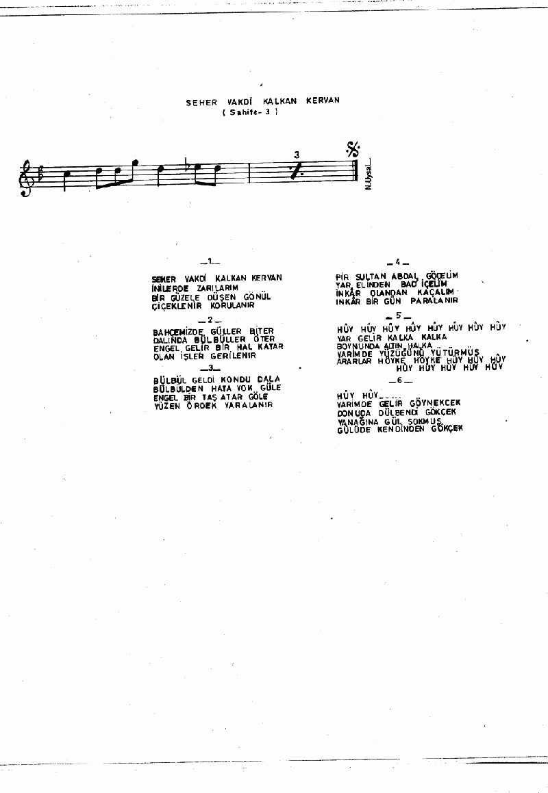 SEHER VAKDİ KALKAN KERVAN