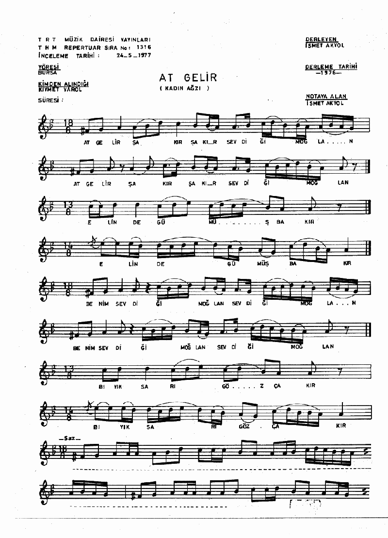 AT GELİR ŞAKIR ŞAKIR