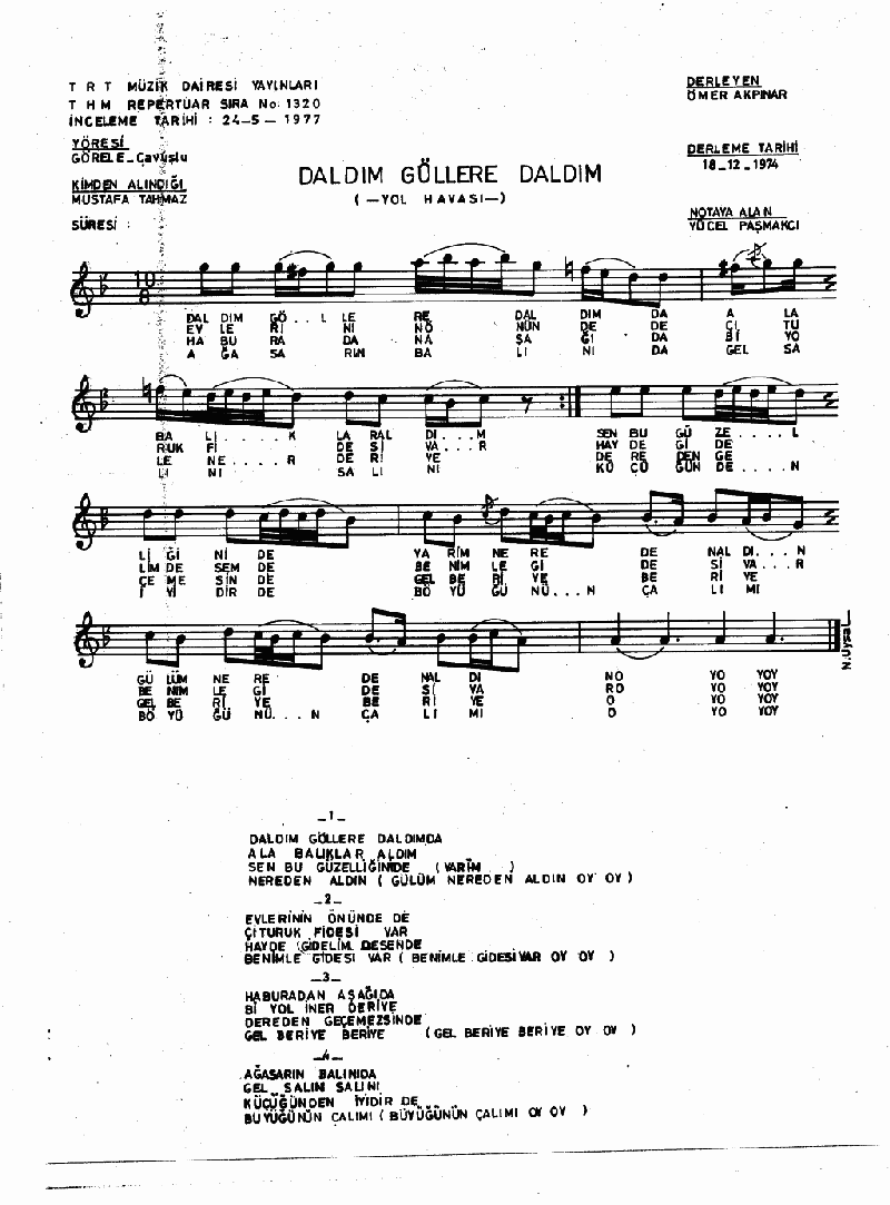 DALDIM GÖLLERE DALDIM