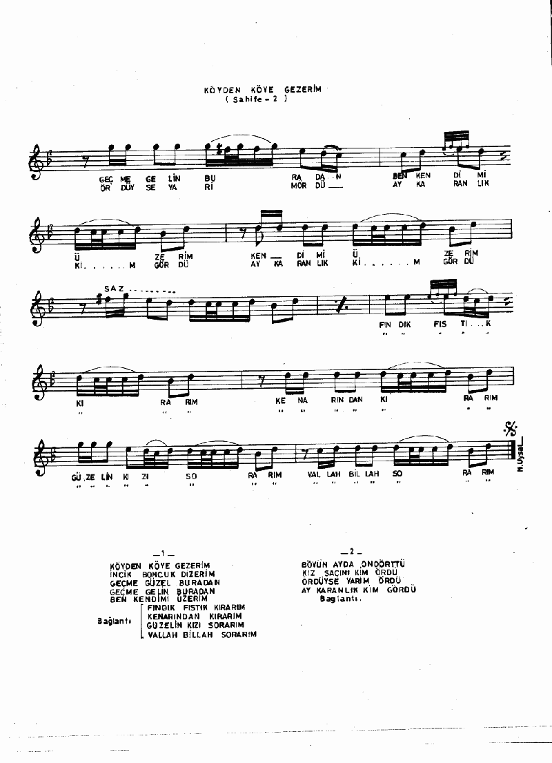 KÖYDEN KÖYE GEZERİM