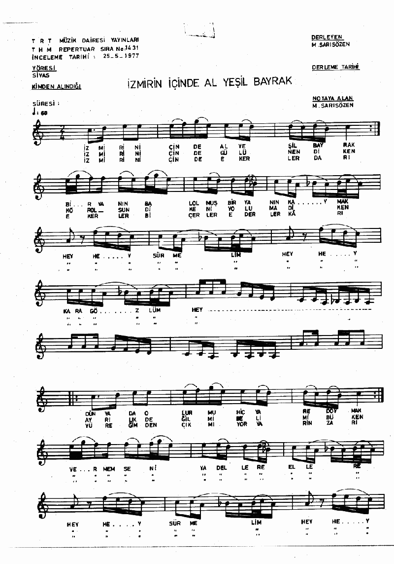 İZMİR'İN İÇİNDE AL YEŞİL BAYRAK