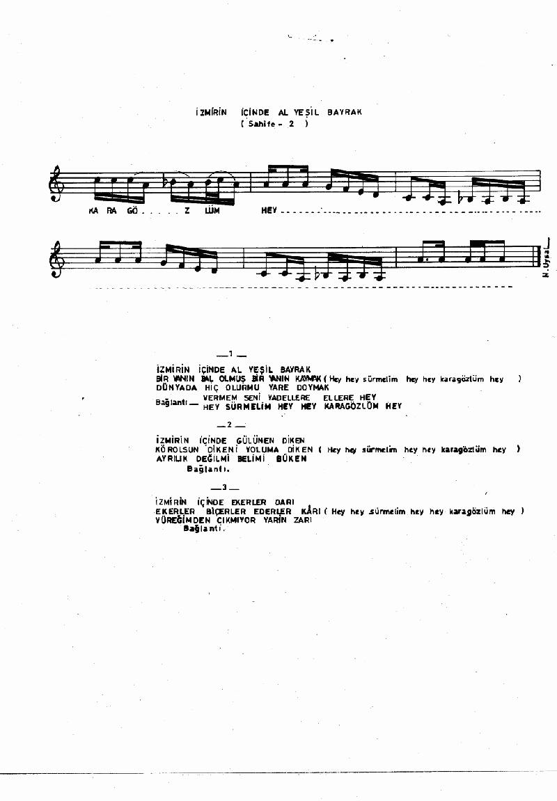 İZMİR'İN İÇİNDE AL YEŞİL BAYRAK