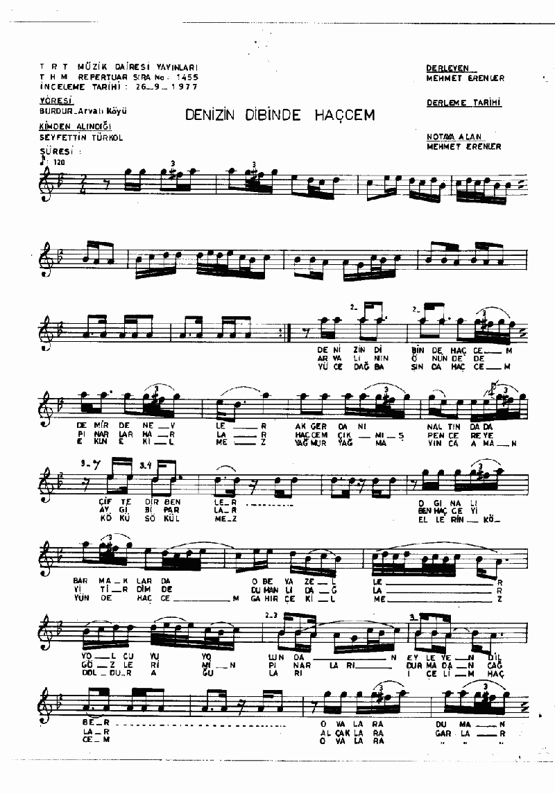 DENİZİN DİBİNDE HAÇCEM DEMİRDEN EVLER