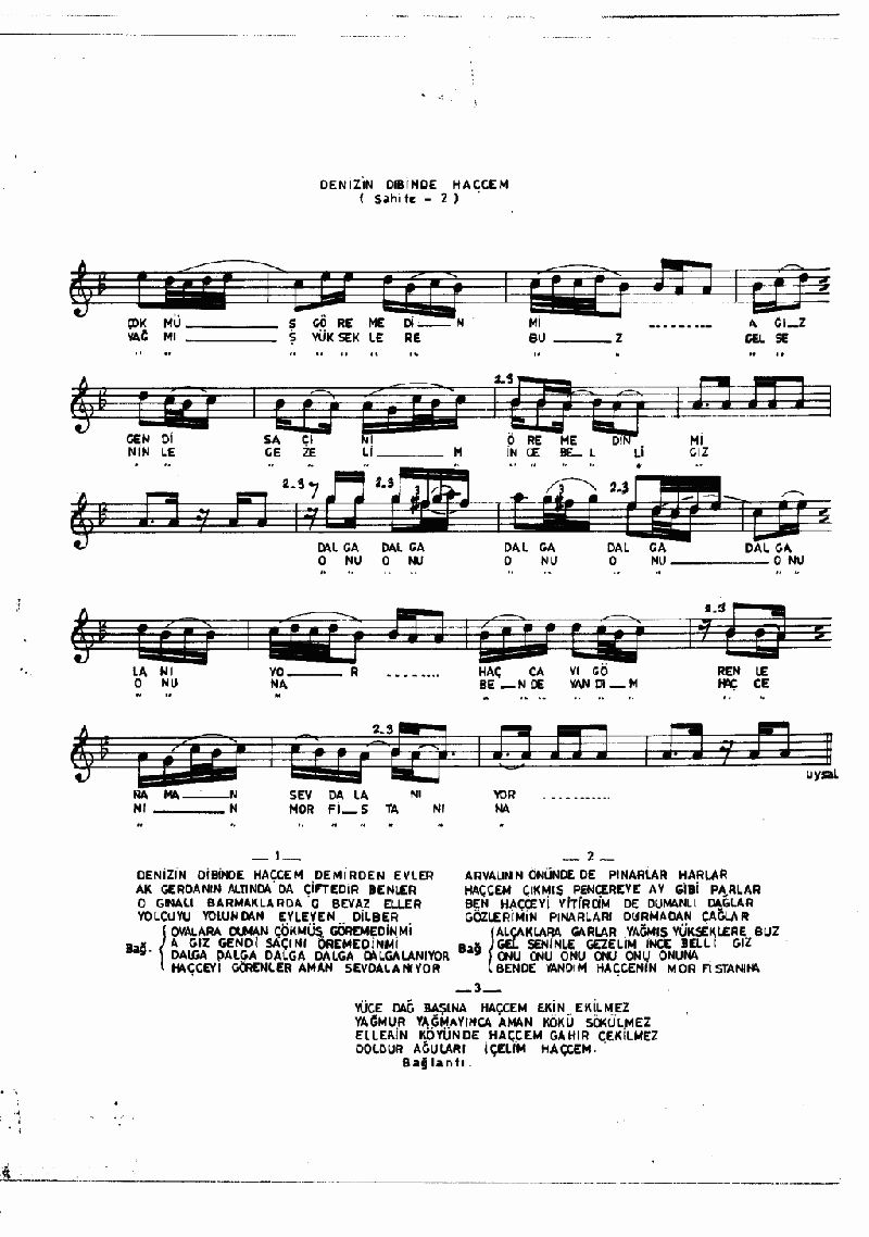 DENİZİN DİBİNDE HAÇCEM DEMİRDEN EVLER