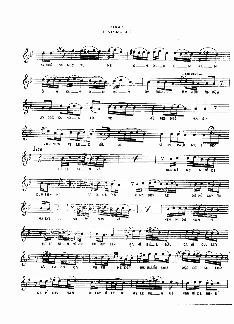 KIR AT BU DAĞLARI AŞMALI BUGÜN