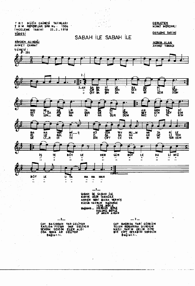 SABAH İLE SABAH İLE