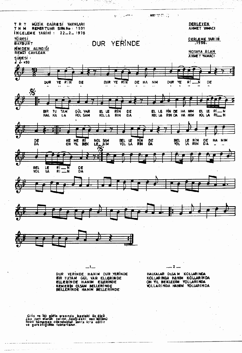 DUR YERİNDE HANIM DUR YERİNDE