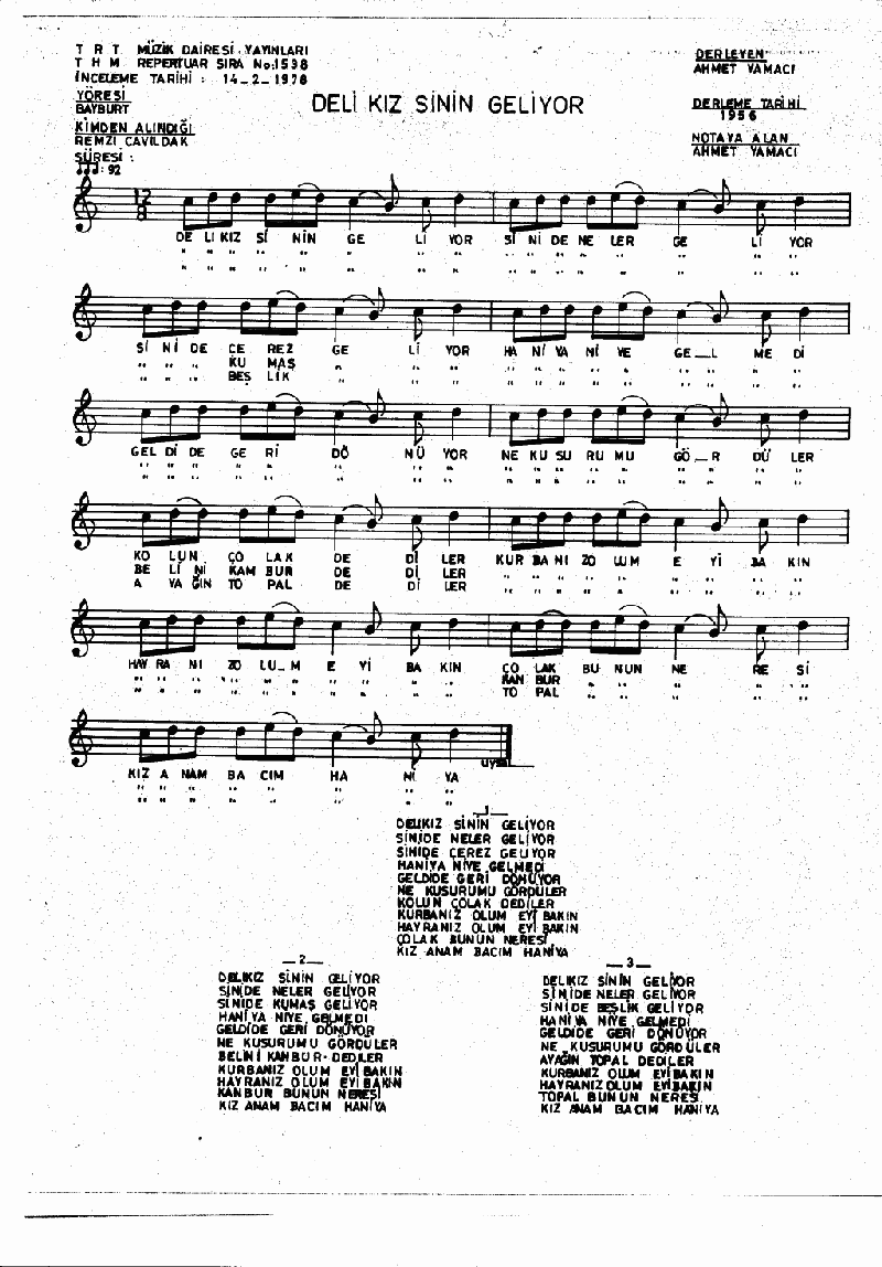 DELİ KIZ SİNİN GELİYOR