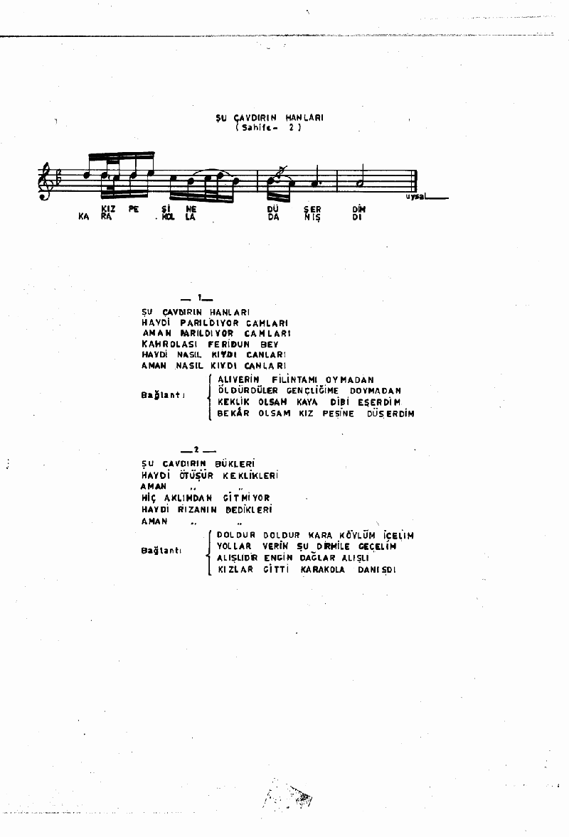 ŞU ÇAVDIR'IN HANLARI