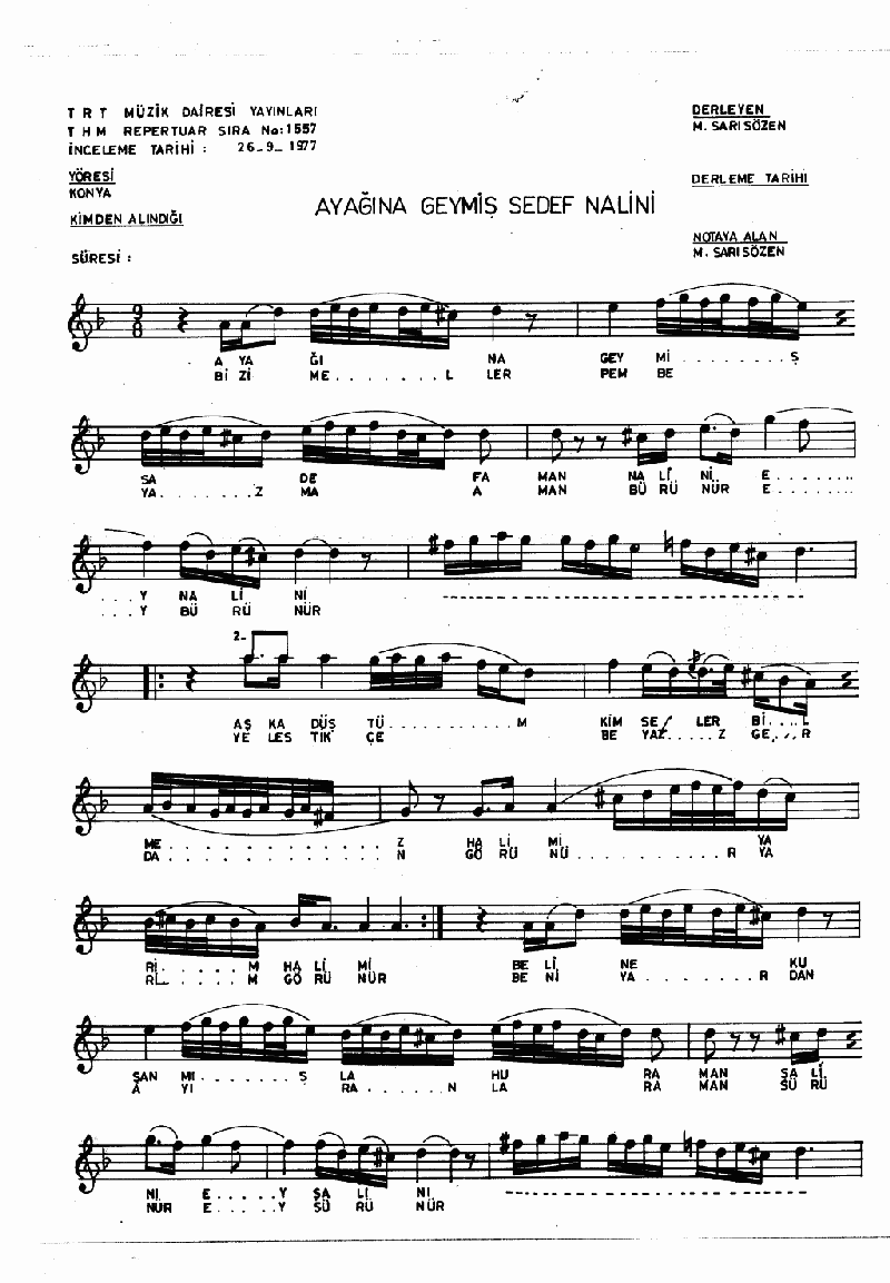 AYAĞINA GEYMİŞ SEDEF NALİNİ