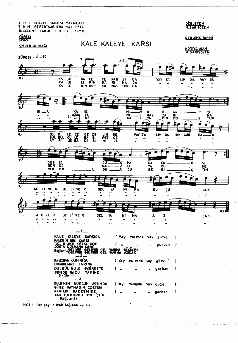 KALE KALEYE KARŞI - II