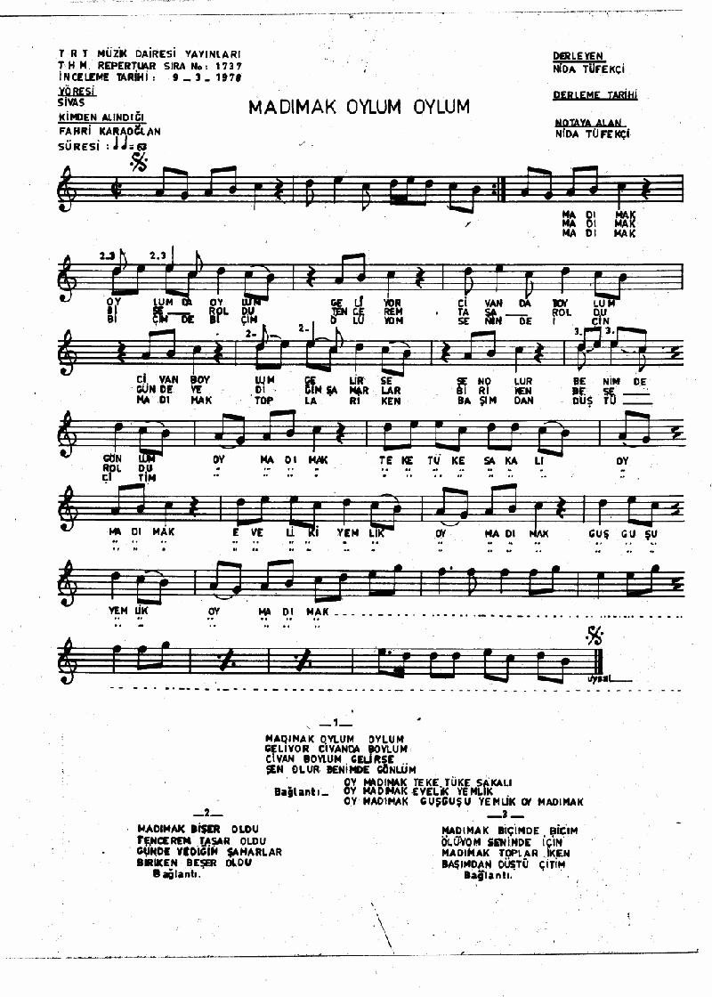 MADIMAK OYLUM OYLUM