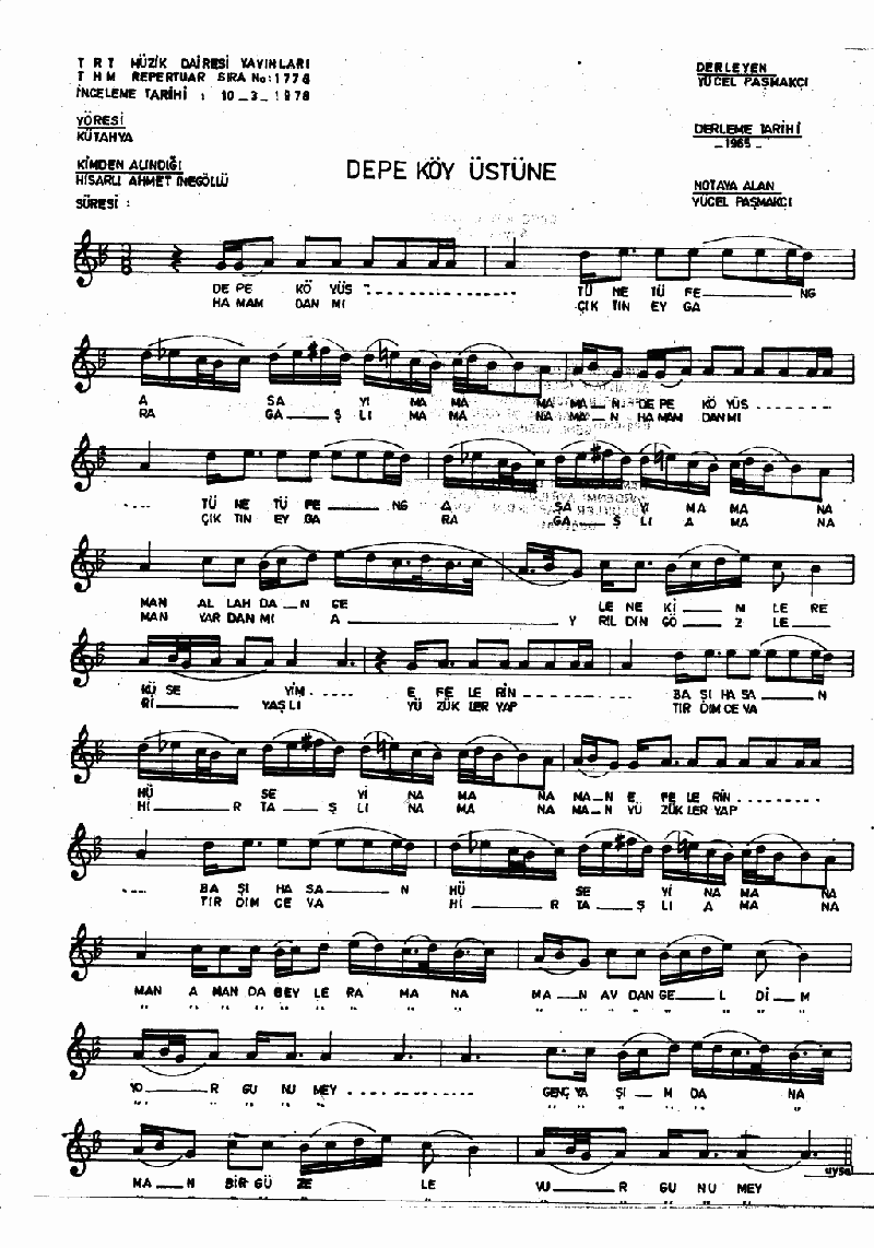 DEPEKÖY ÜSTÜNE TÜFENG ASAYIM