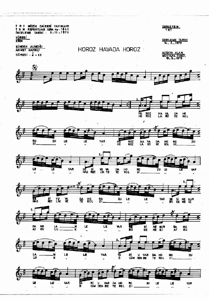 HOROZ HAVADA HOROZ
