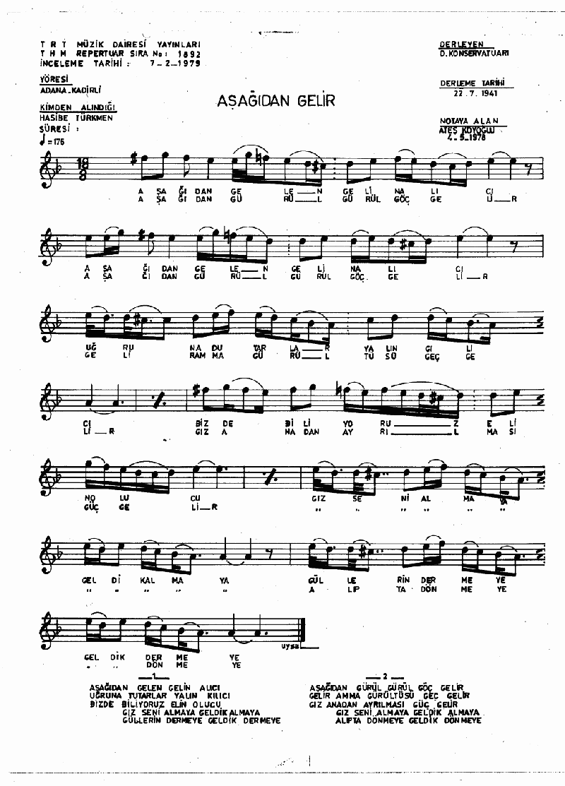 AŞAĞIDAN GELEN GELİN ALICI