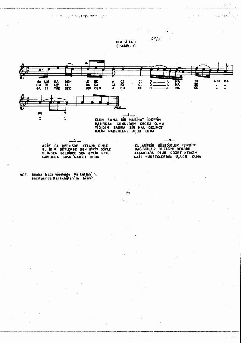 EĞLEN SANA BİR NASİHAT EDEYİM