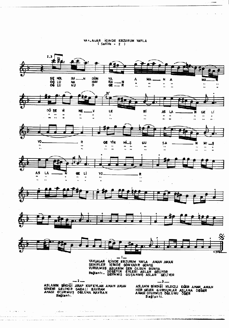 YAYLALAR İÇİNDE ERZURUM YAYLA - II